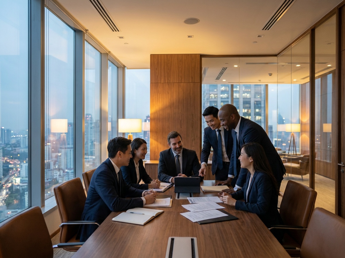 Our trial team at work